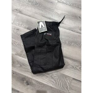 Frogg Toggs Womens Tekk Toad Waterproof Rain Pants Black Cargo Medium NWT